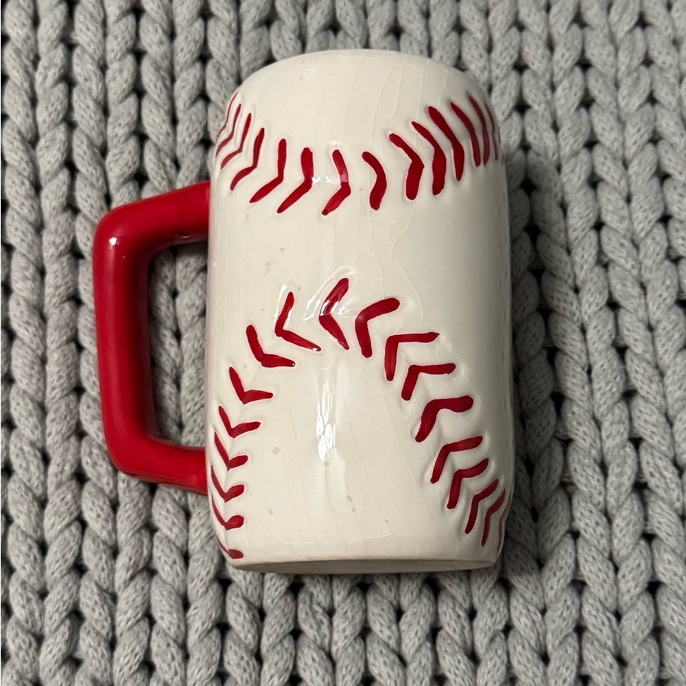 Baseball Stitch Ceramic Mug Burton & Burton